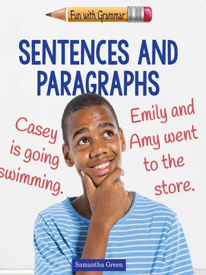 cover image of Sentences and Paragraphs